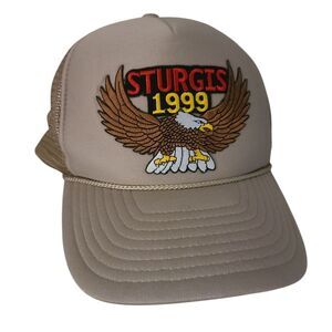 vintage 1999 sturgis rally trucker hat